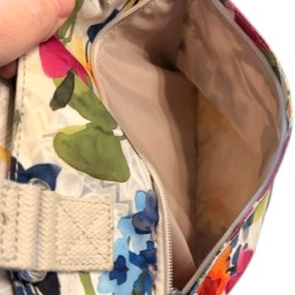 Kipling Felicity Floral Bag Flower Power Crossbody Shoulder Monkey Charm - Picture 10 of 10